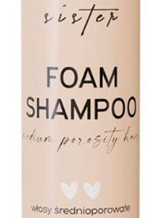 Trust Sister Foam Shampoo Medium Porosity Hair Algae Extract   Hibiscus Extract 200ml
