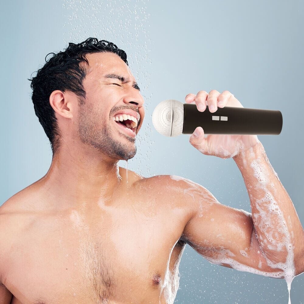 Winkee Shampoo Dispenser Microphone Shower Gel Dispenser Bottle