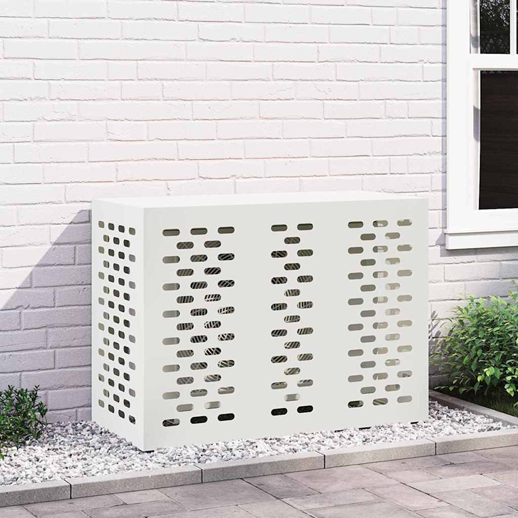 Air Conditioner Cover Stål Hvid 110
