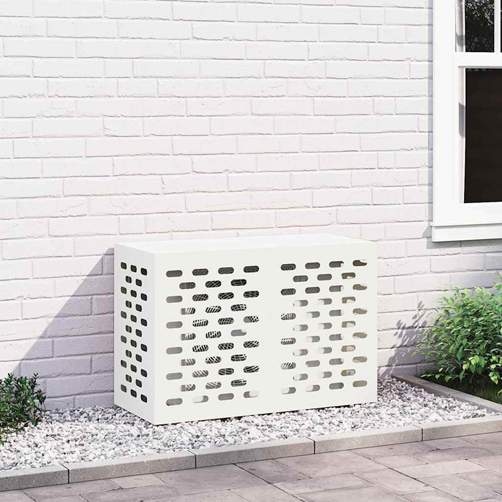 Air Conditioner Cover Stål Hvid