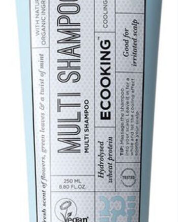 Ecooking Multi Shampoo Fresh Scent Flowers Green Leaves   Twist Mint 250ml