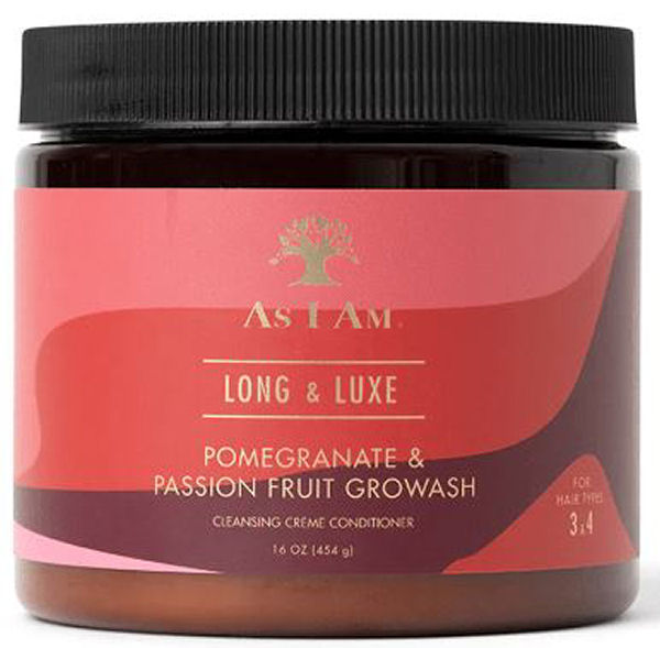 Long Luxe Growash Cleansing Creme Conditioner Pomegranate Passion Fruit 454g