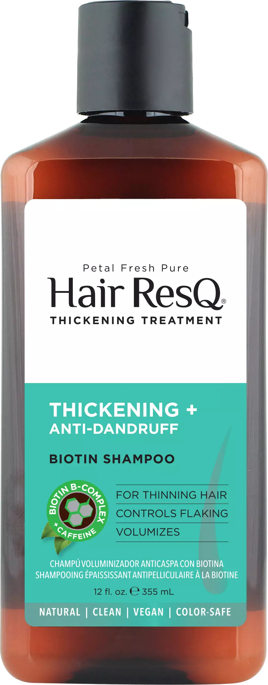 Petal Fresh Hair Resq Thickening Anti Dandruff Shampoo 355