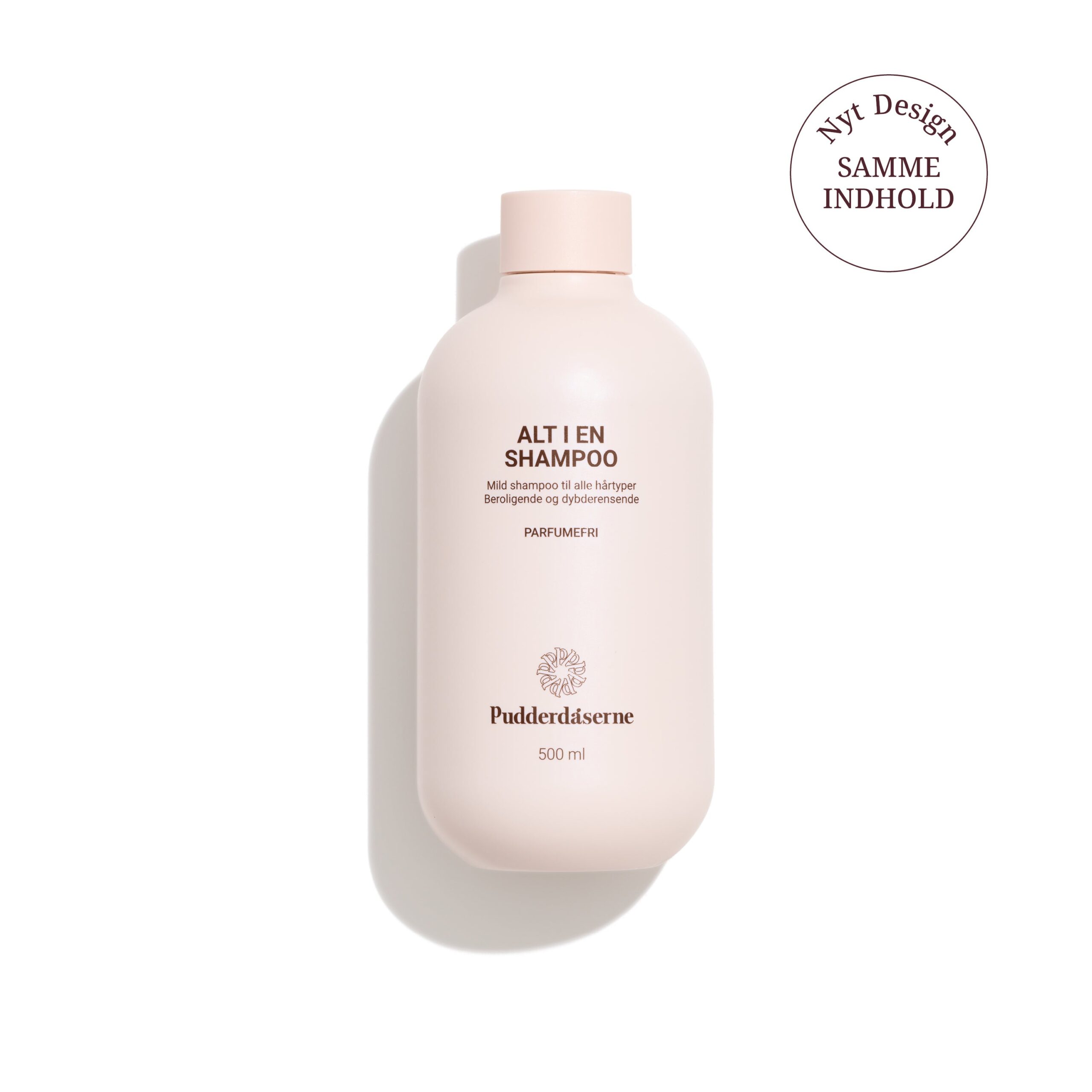 Pudderdåserne Alt Shampoo Med Pumpe Parfumefri 500