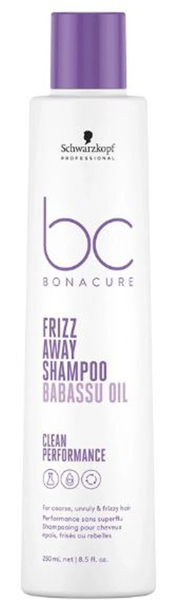 Schwarzkopf Professional Bonacure Frizz Away Shampoo Babassu Oil 250ml