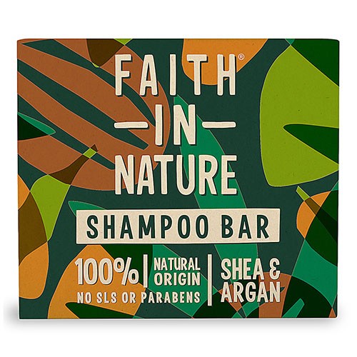 Shampoo Bar Shea   Argan Gram Faith Nature