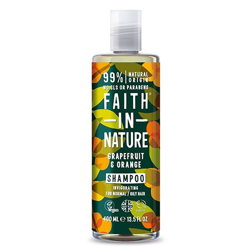 Shampoo Grape Orange 400 Faith Nature