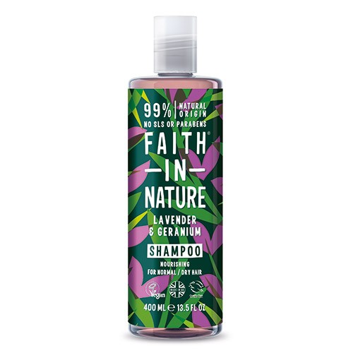 Shampoo Lavendel   Geranium 400 Faith Nature