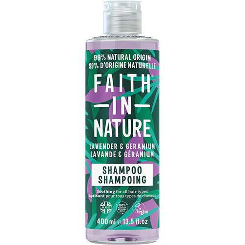 Shampoo Lavendel   Geranium Faith Nature 400