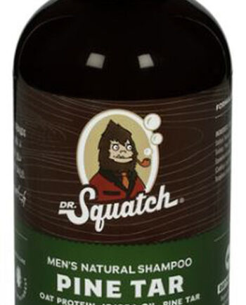 Squatch Men Natural Shampoo Pine Tar Oat Protein Pine Tar Calendula 236ml