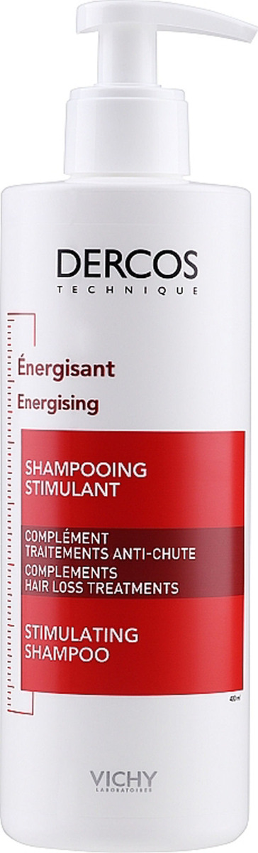 Vichy Dercos Technique Stimulating Shampoo 400ml Flaske Bulet