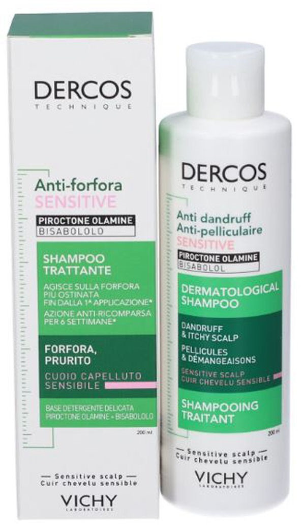 Vichy Laboratoires Dercos Technique Anti Forfora Sensitive Shampoo 200ml