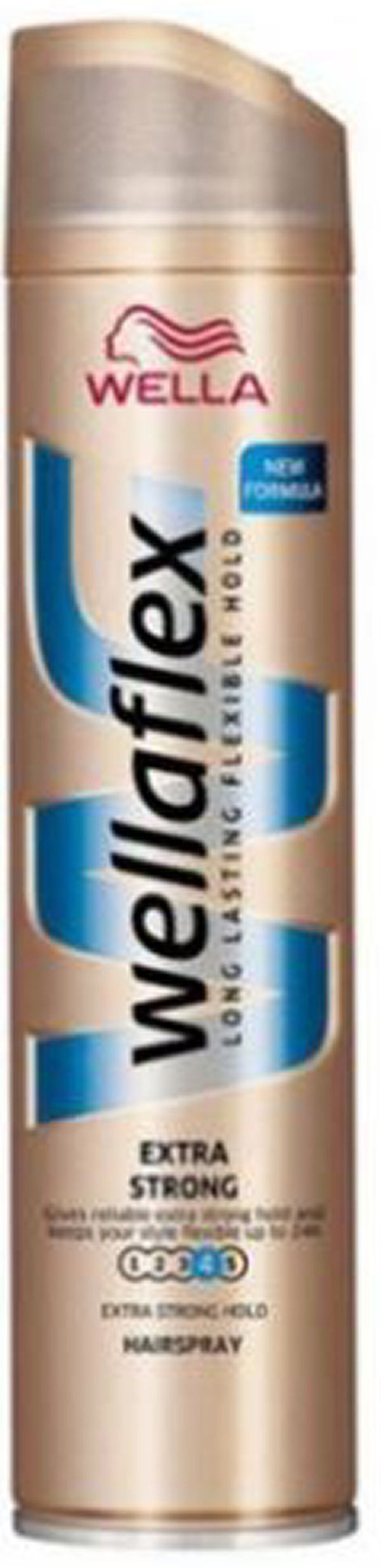 Wella Wellaflex Long Lasting Flexible Hold Extra Strong Hairspray 250ml